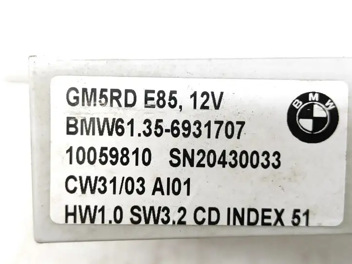 BMW Z4 E85 E86 (2002 - 2008) 61356931707 Модуль комфорта — фото 6