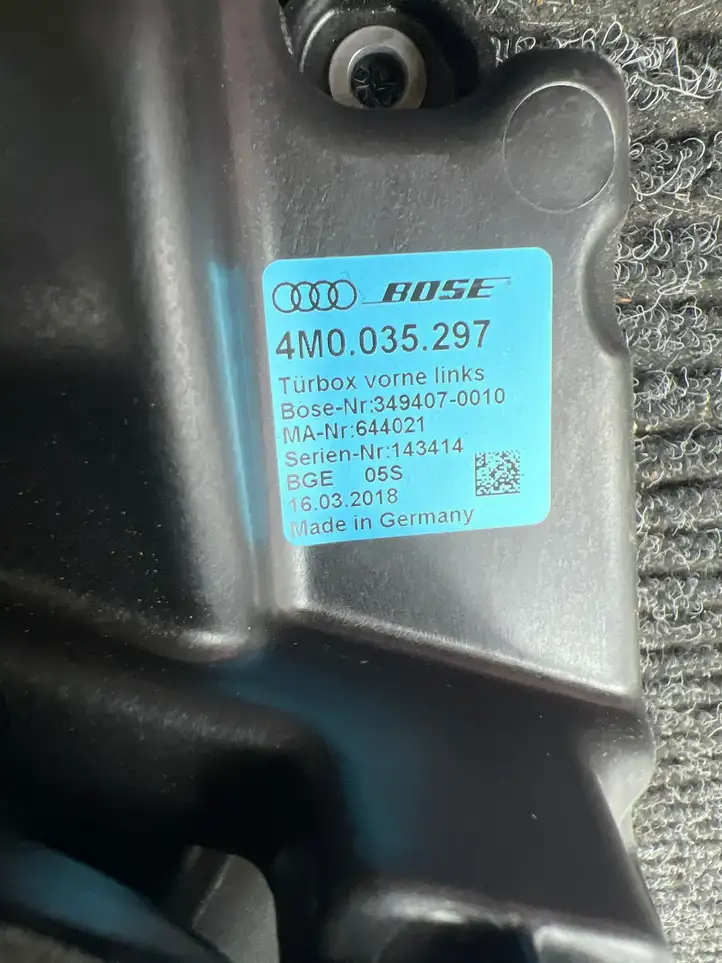 Audi Q7 4M (2015 - ) 4M0035297 Динамики передних дверей — фото 6