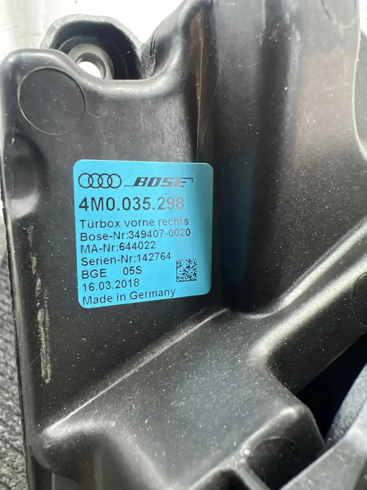 Audi Q7 4M (2015 - ) 4M0035298 Динамики передних дверей — фото 5