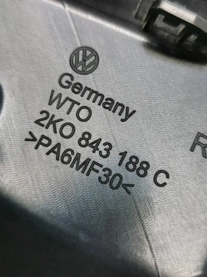 Volkswagen Caddy (2010 - 2015) 2K0843188C Крышка ручки раздвижной двери — фото 2