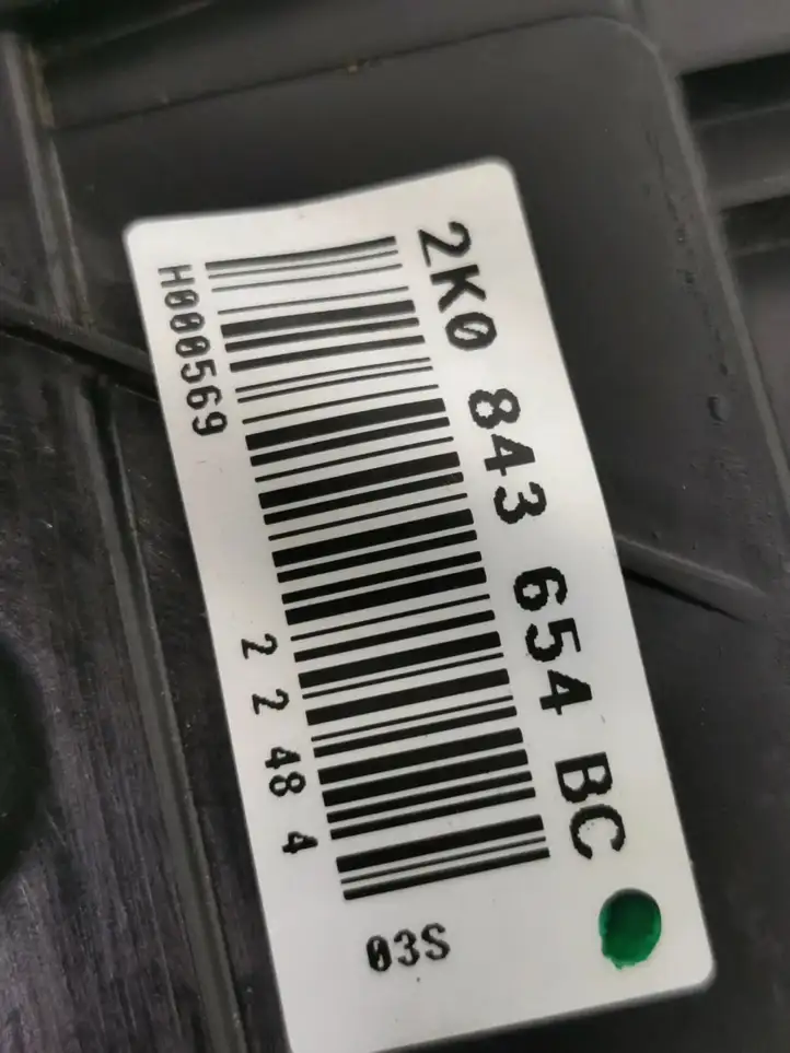 Volkswagen Caddy (2010 - 2015) 2K0843654BC Замок раздвижной двери — фото 9