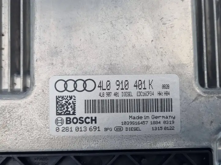 Audi Q7 4L (2005 - 2009) 4L0910401K Блок управления двигателем (ЭБУ) — фото 4