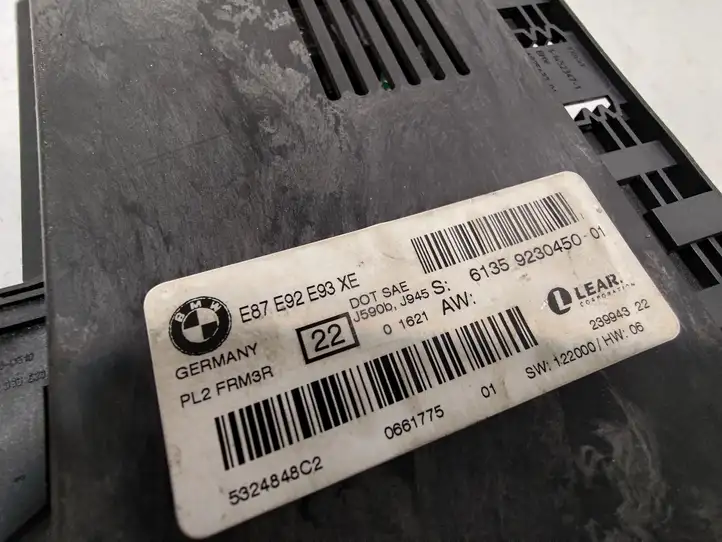BMW 3 E92 E93 (2005 - 2014) 61359230450 Блок управления светом — фото 5