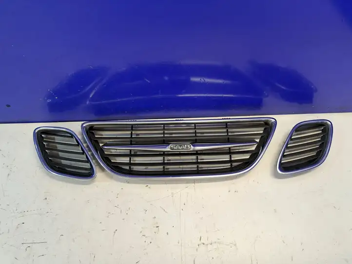 Saab 9-3 Ver1 (1998 - 2005) 12769758 Нижняя решетка переднего бампера — фото 2
