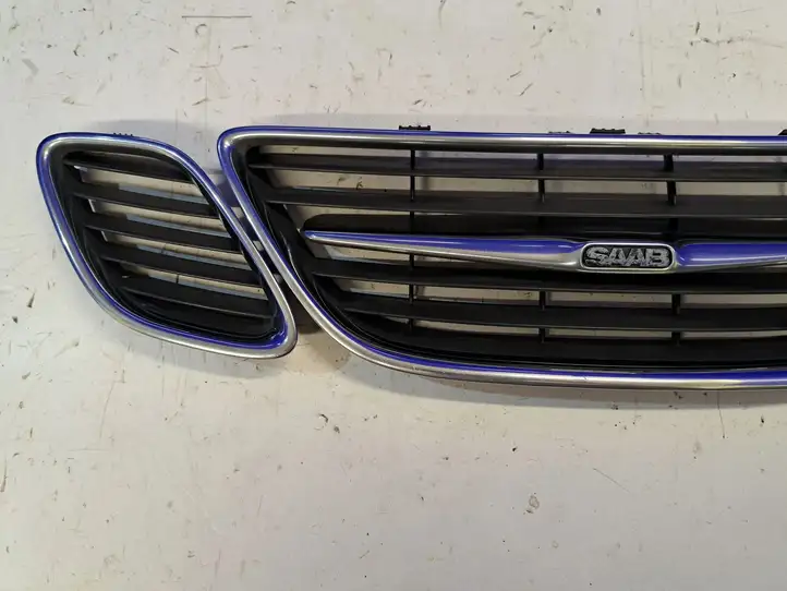 Saab 9-3 Ver1 (1998 - 2005) 12769758 Нижняя решетка переднего бампера — фото 4