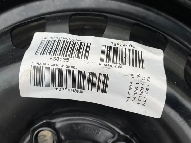 Opel Corsa D (2010 - 2014) 013177999 Запасное колесо R14 — фото 4