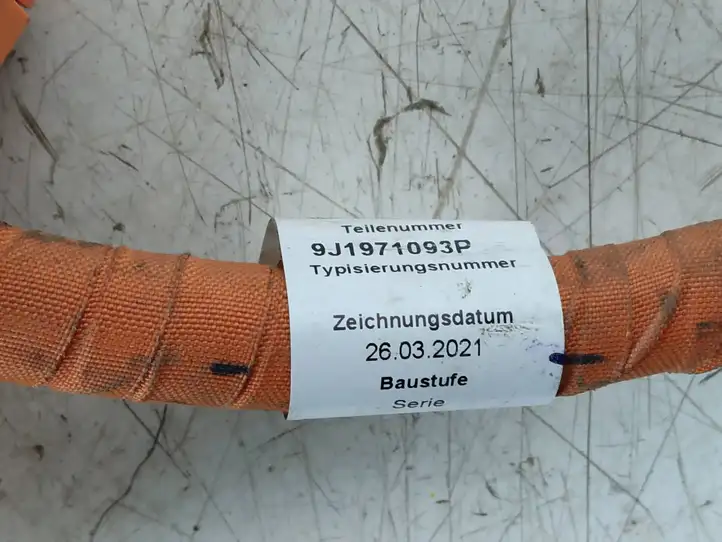 Porsche Taycan 9J1 (2019 - ) 9J1971093P Зарядный разъем электромобиля — фото 6