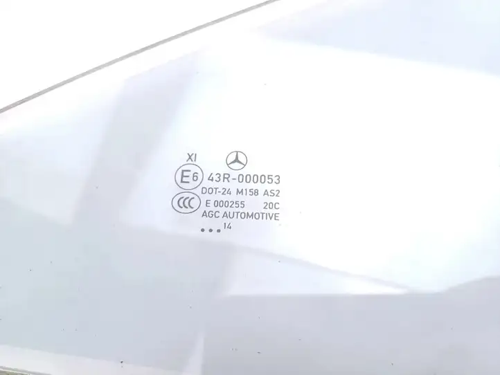 Mercedes-Benz S C217 (2015 - 2020) A2176700110 Заднее боковое стекло — фото 8
