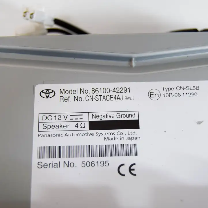 Toyota bZ4X (2021 - ) 8610042291 Магнитола / мультимедийная система — фото 10