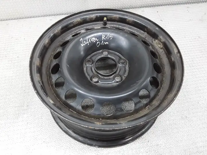 Opel Zafira A (1999 - 2003) 2150154 Стальной штампованный диск R15 — фото 1