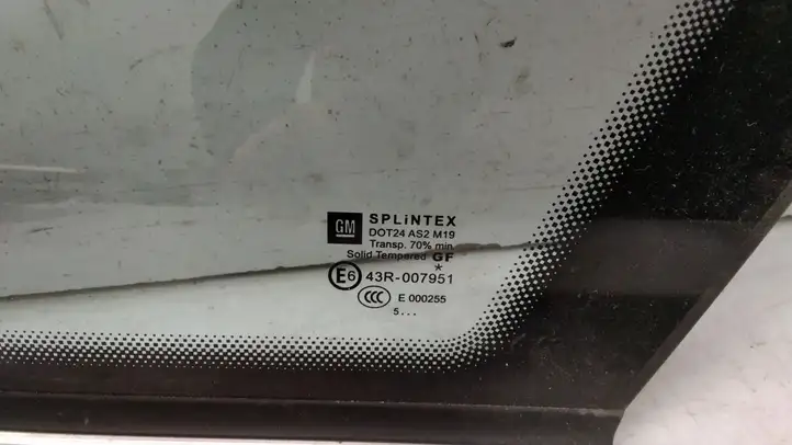 Opel Zafira B (2006 - 2008) 43R007951 Треугольное стекло кузова — фото 2