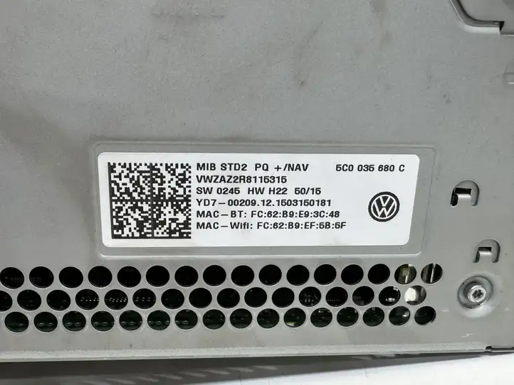 Volkswagen Tiguan (2011 - 2016) 5C0035680C Магнитола / мультимедийная система — фото 2