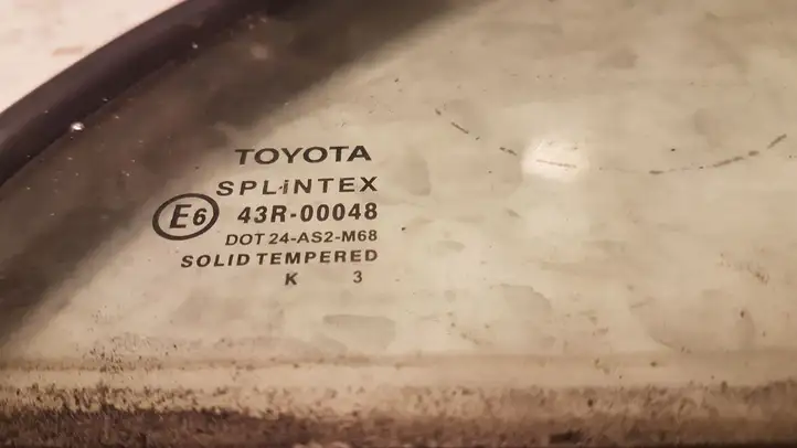 Toyota Avensis T250 (2003 - 2006) 43R00048 Форточка двери — фото 2