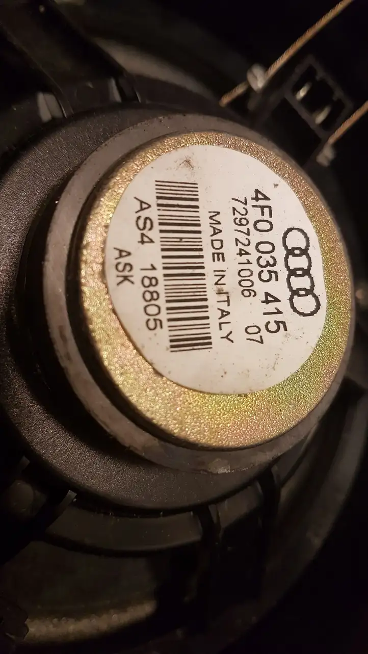 Audi A6 S6 C6 4F (2004 - 2008) 4F0035415 Динамики задних дверей — фото 3