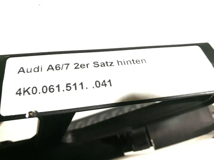 Audi A6 Allroad C7 (2014 - 2018) 4K0061511041 Коврик для второго ряда — фото 3