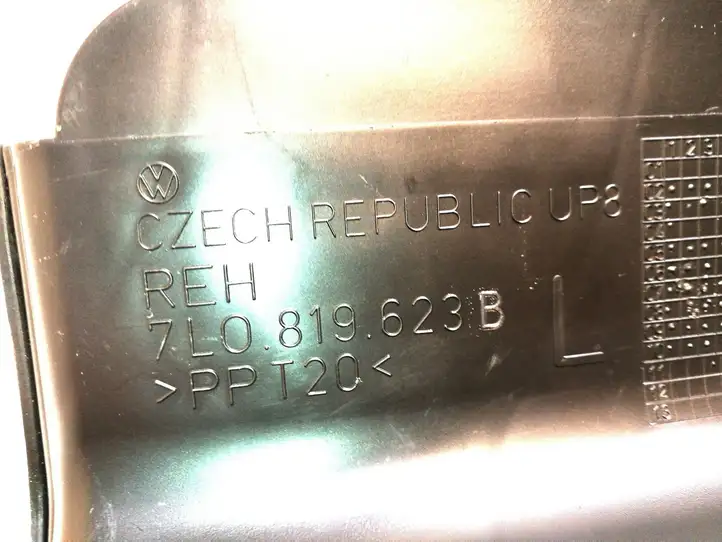 Audi Q7 4L (2009 - 2015) 7L0819623B Воздуховоды системы отопления/климатики — фото 4