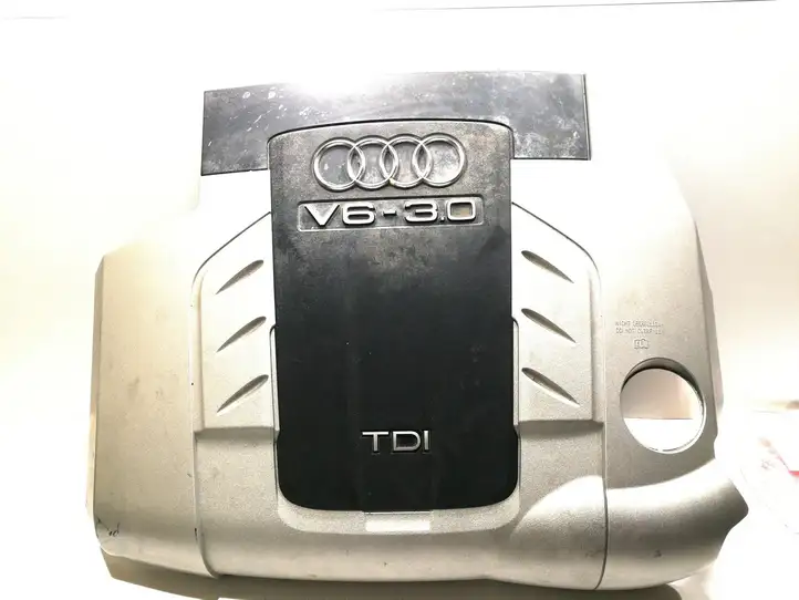 Audi Q7 4L (2005 - 2009) 4L0103925 Крышка двигателя декоративная — фото 1