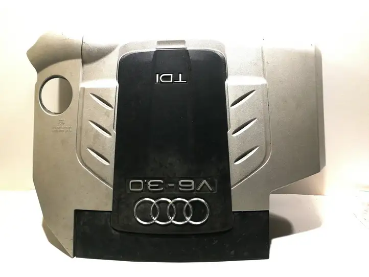 Audi Q7 4L (2005 - 2009) 4L0103925 Крышка двигателя декоративная — фото 2