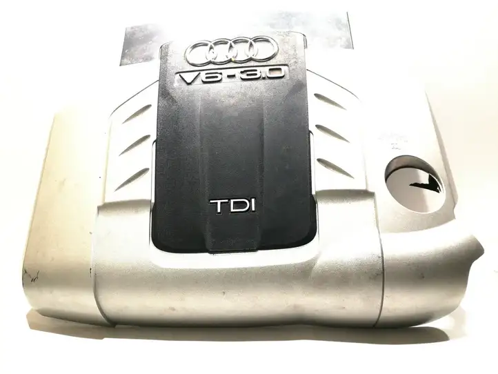 Audi Q7 4L (2005 - 2009) 4L0103925 Крышка двигателя декоративная — фото 3