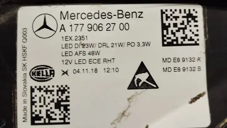Mercedes-Benz A W177 (2018 - ) Комплект передней части — фото 25
