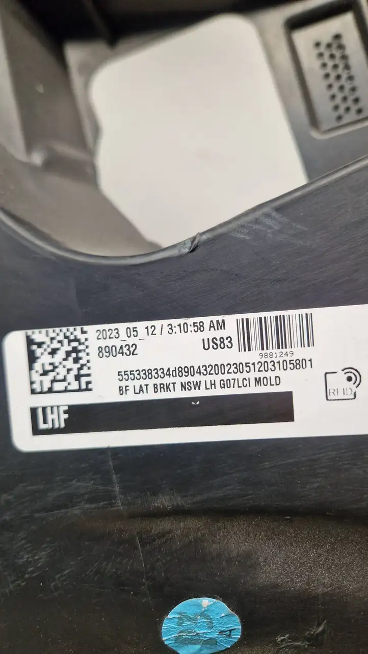 BMW X7 G07 (2018 - ) 51119881249 Кронштейн заднего бампера — фото 8