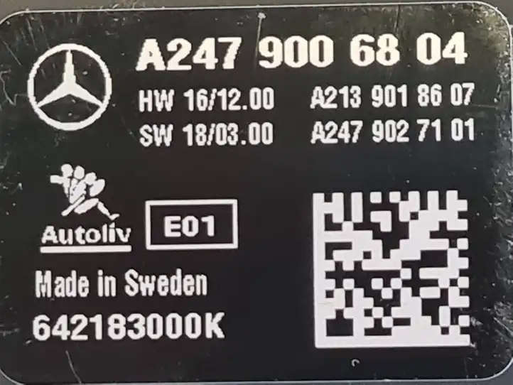 Mercedes-Benz GLE W167 (2019 - ) A2479006804 Камера в лобовом стекле — фото 2