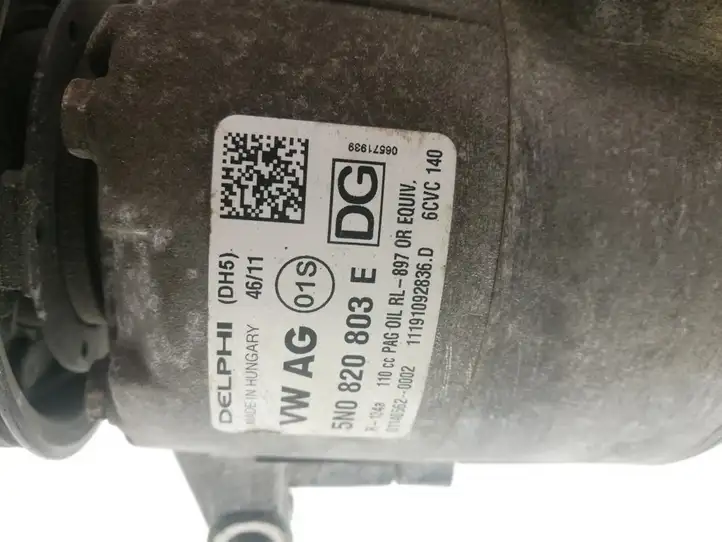Volkswagen PASSAT B7 (2011 - 2014) 5N0820803E Компрессор (насос) кондиционера воздуха — фото 3