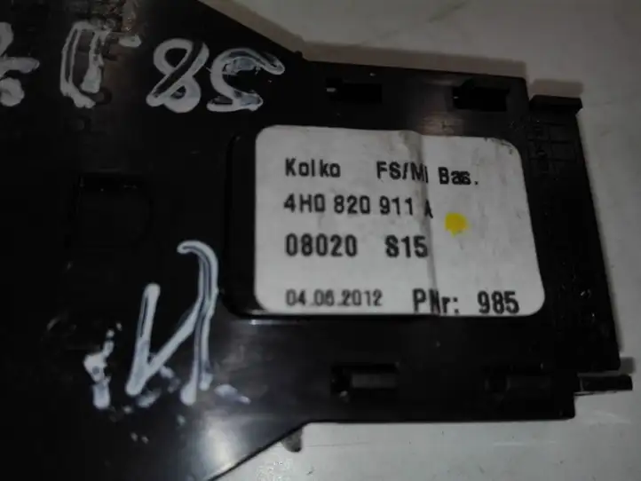 Audi A8 S8 D4 4H (2010 - 2014) 4H0820911A Другие включатели / ручки/ переключатели — фото 3