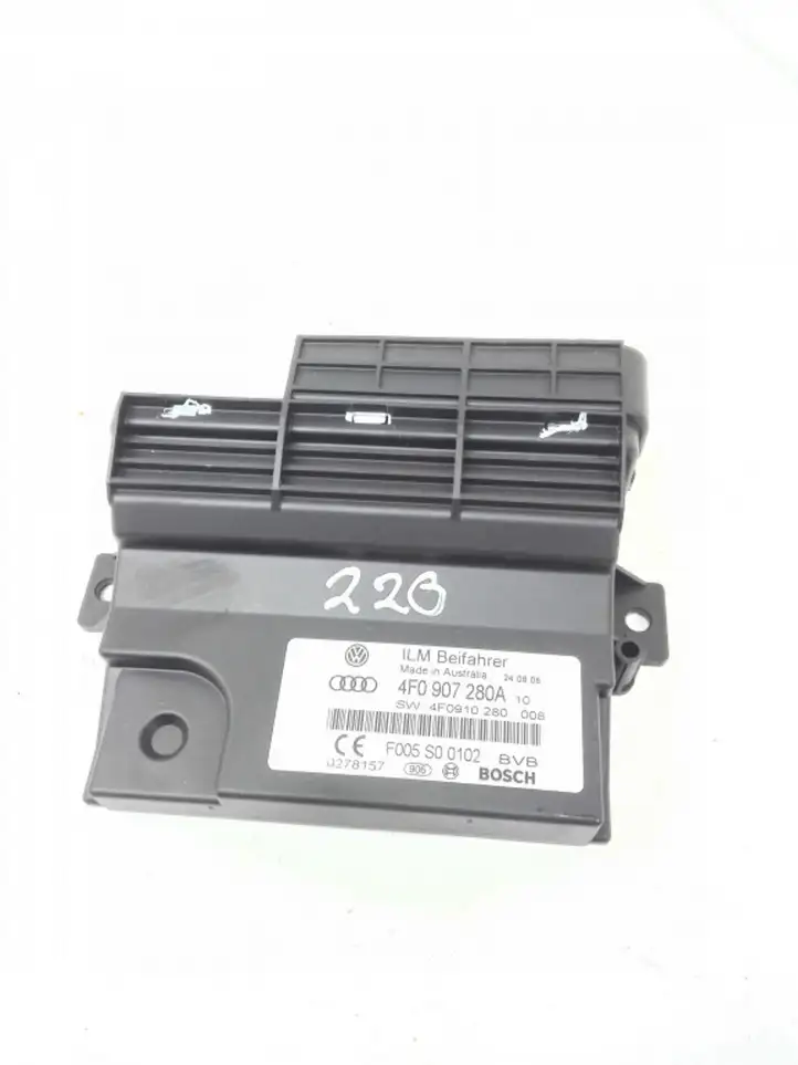 Audi A6 Allroad C6 (2006 - 2008) 4F0907280A Блок управления электропитанием — фото 1