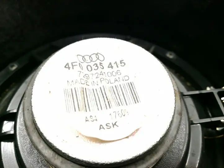 Audi A6 S6 C6 4F (2008 - 2011) 4F0035415 Динамики задних дверей — фото 2