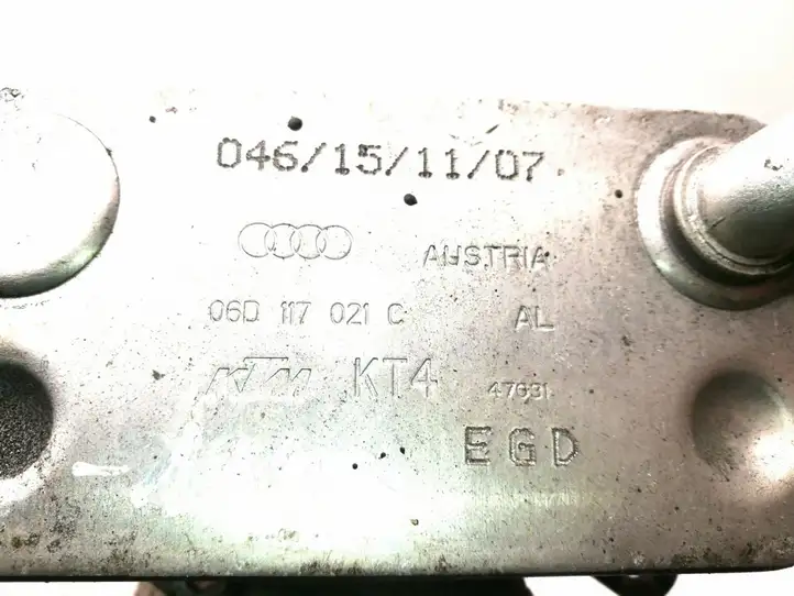 Audi TT TTS Mk2 (2006 - 2010) 06D117021C Кронштейн масляного фильтра — фото 3