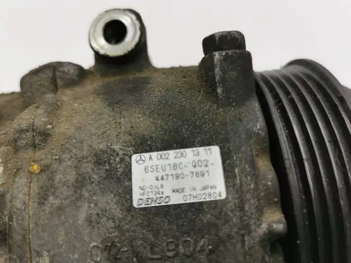 Mercedes-Benz B-class W245 (2005 - 2008) A0022301311 Компрессор (насос) кондиционера воздуха — фото 4