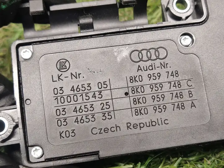 Audi Q5 SQ5 (2008 - 2012) 8K0959748 Управление регулеровки сидений — фото 3