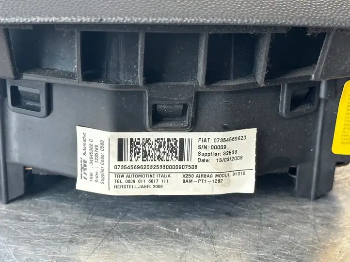 Fiat Ducato (2007 - 2014) 07354569620 Подушка безопасности руля — фото 4