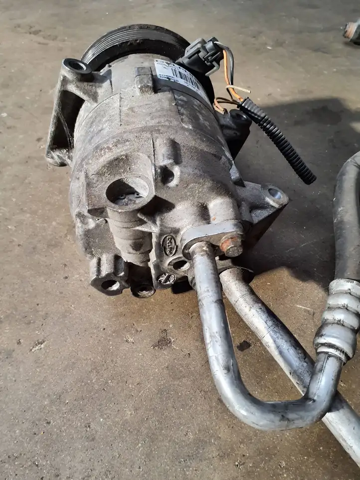 Renault Megane II (2006 - 2008) 03250114317C Компрессор (насос) кондиционера воздуха — фото 4