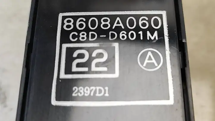 Citroen C-Crosser (2007 - 2013) 8608A060 Кнопка стеклоподъемников — фото 3
