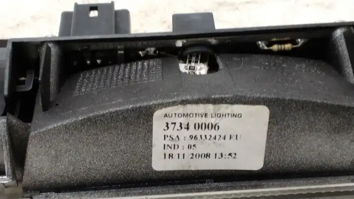 Citroen C6 (2005 - 2012) 9656502180 Передняя подсветка — фото 3