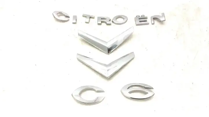 Citroen C6 (2005 - 2012) 9655690280 Эмблема производителя — фото 1