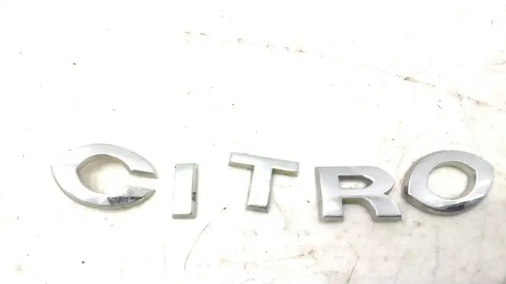 Citroen C6 (2005 - 2012) 9655690280 Эмблема производителя — фото 10