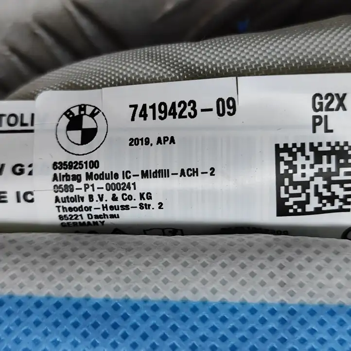 BMW 3 G20 G21 (2019 - ) Боковая подушка безопасности шторка — фото 6