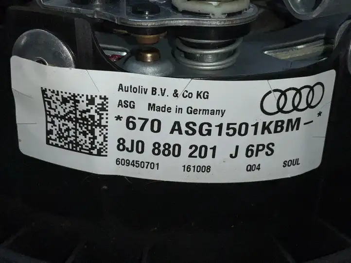 Audi TT TTS Mk2 (2006 - 2010) 8J0419091B Руль — фото 20