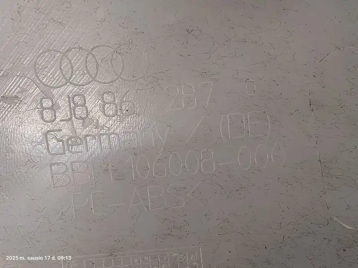 Audi TT TTS Mk2 (2006 - 2010) 8J8867288D Верхняя обшивка стойки B — фото 9