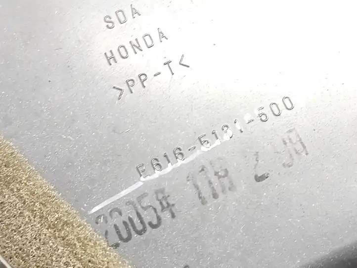 Honda Accord (2003 - 2007) E6165131100 Боковой воздушный дефлектор — фото 3