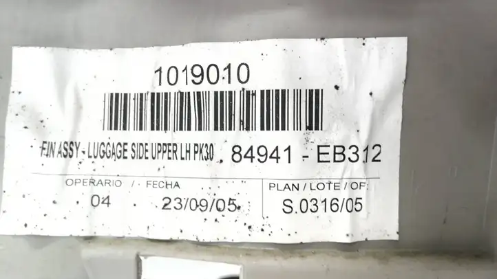 Nissan Pathfinder R51 (2005 - 2012) 84941EB312 Обшивка стойки C — фото 2