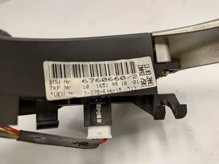 BMW 3 E46 (1998 - 2005) 6760660 Кнопки на рулевом колесе — фото 4