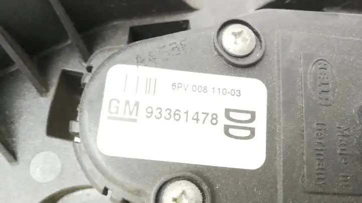 Opel Meriva A (2002 - 2006) 93361478 Педаль акселератора — фото 2