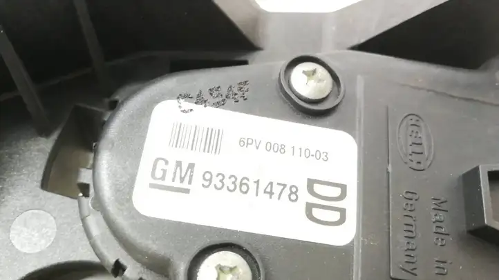 Opel Meriva A (2002 - 2006) 93361478 Педаль акселератора — фото 9