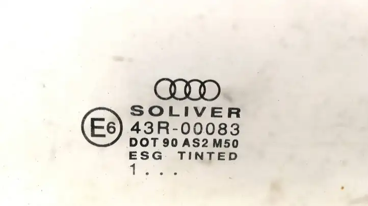 Audi A6 S6 C6 4F (2004 - 2008) 43R00083 Стекло передней двери — фото 7