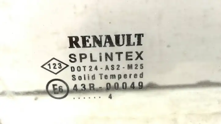 Renault Scenic II - Grand scenic II (2006 - 2009) 43R00049 Форточка двери — фото 7