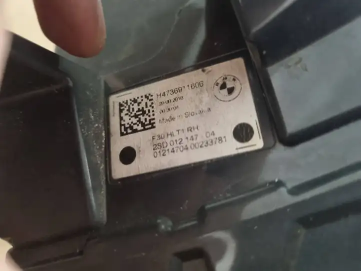 BMW 3 F30 F35 F31 (2012 - 2018) 3736911506 Задний фонарь в кузове — фото 9